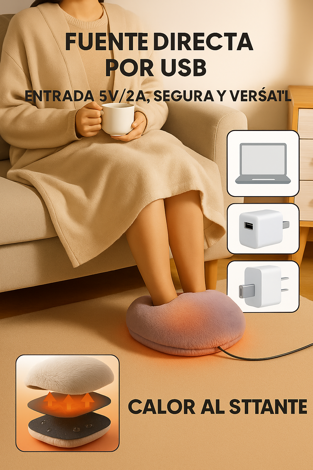 CloudHeat™ | Calentador de Pies
